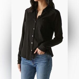 Michael Stars Ayla Button Down Knit Shirt
